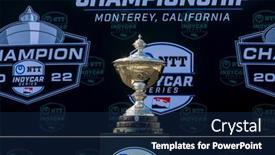  Presentation with raceway - Slide set having september-11-2022-monterey-ca background and a navy blue colored foreground