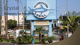  Presentation with food grill - 