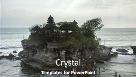  Presentation with hindu - Slides with september-17-2014-bali-indonesia background and a dark gray colored foreground