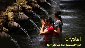  Presentation with pura - Colorful slides enhanced with september-18-2014-bali-indonesia backdrop and a wine colored foreground