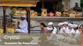  Presentation with hinduism - Slide set featuring september-18-2014-bali-indonesia background and a gray colored foreground