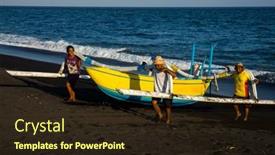  Presentation with deep ocean - 