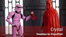  Presentation with red star - Slide set having september-6-2020-humorous-image background and a tawny brown colored foreground