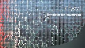  Presentation with red blue yellow - Beautiful PPT layouts featuring sequin-background-silver-square-sequins backdrop and a seafoam green colored foreground