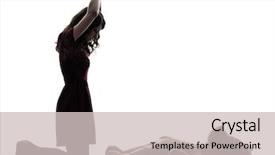  Presentation with teddy bear - PPT layouts consisting of serial killer - one caucasian strange young woman background and a light gray colored foreground