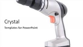  Presentation with cordless - Cool new presentation theme with series of construction related backdrop and a white colored foreground