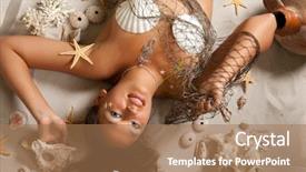  Presentation with astrology - Colorful PPT layouts enhanced with series of twelve zodiac signs backdrop and a coral colored foreground