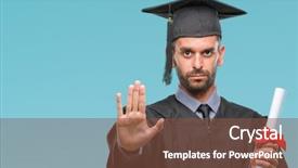  Presentation with insanity defense - Slide deck consisting of serious and confident expression defense background and a tawny brown colored foreground