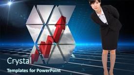  Presentation with circuit board - Amazing PPT theme having circuit board on futuristic background backdrop and a ocean colored foreground