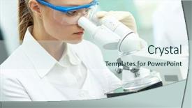  Presentation with laboratory chemical - Slide set consisting of cement - textured background of wall background and a light gray colored foreground