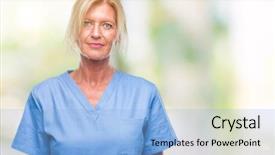  Presentation with simple - Amazing theme having serious expression on face simple backdrop and a light blue colored foreground