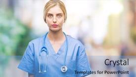  Presentation with simple nature - Cool new presentation theme with serious expression on face simple backdrop and a  colored foreground