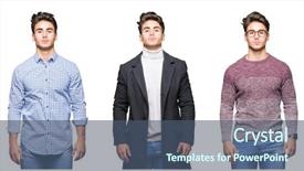  Presentation with simple business - Amazing presentation theme having serious expression on face simple backdrop and a  colored foreground