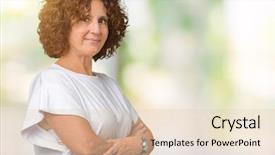  Presentation with middle ages - Amazing slide deck having serious expression on face simple backdrop and a lemonade colored foreground