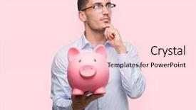  Presentation with holding hands old young - Audience pleasing PPT theme consisting of serious face thinking about question backdrop and a lemonade colored foreground