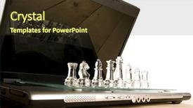  Presentation with chinese board game go - Audience pleasing presentation theme consisting of serious game backdrop and a  colored foreground