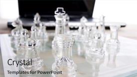  Presentation with game of life conway - Presentation theme having serious game background and a light gray colored foreground