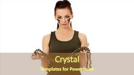  Presentation with antenna military radar - Slide set enhanced with serious military woman with bullet background and a  colored foreground