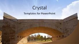  Presentation with masonry - Cool new slides with serrano bridge in valencia backdrop and a  colored foreground