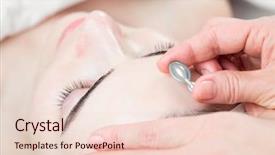  Presentation with serum - Slides consisting of serum capsule in front background and a lemonade colored foreground