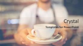  Presentation with flare - Colorful presentation enhanced with serve - graphic image of flare backdrop and a lemonade colored foreground