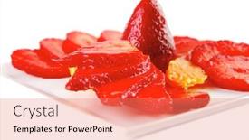  Presentation with strawberries - 