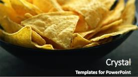  Presentation with close up shot - Amazing PPT layouts having maize - closeup shot of bowl filled backdrop and a black colored foreground