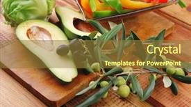  Presentation with fresh avocado - Presentation design with plum jam in a bowl isolated on white background note soft focus at 100 best at smaller sizes background and a white colored foreground