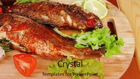  Presentation with wooden - Cool new presentation with served with tomatoes and castor backdrop and a  colored foreground