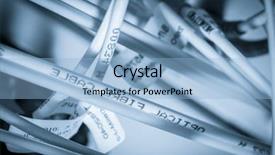  Presentation with fiber optic - Cool new slide deck with server with fiber optic cables backdrop and a  colored foreground