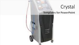  Presentation with conditioner - Presentation enhanced with device for air-conditioner check background and a white colored foreground