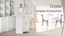  Presentation with milk - Colorful slide deck enhanced with service design food shop - interior of modern milk bar backdrop and a light gray colored foreground