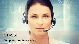  Presentation with service learning - Colorful theme enhanced with service learning - business office technology future concept backdrop and a coral colored foreground