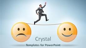  Presentation with quality improvement - Presentation with service-quality-improvement-concept background and a sky blue colored foreground