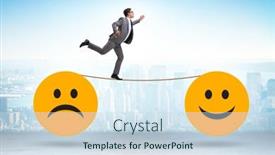  Presentation with quality improvement - Presentation enhanced with service-quality-improvement-concept background and a sky blue colored foreground