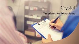  Presentation with mechanic car service repair maintenance - Beautiful theme featuring service repair maintenance and people backdrop and a soft green colored foreground