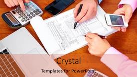  Presentation with business partner people joining hand - Amazing presentation design having service tax - hands of business people group backdrop and a red colored foreground