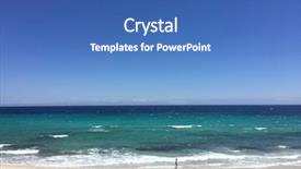  Presentation with summer holiday - Colorful slides enhanced with ses - beatiful sunny beach day backdrop and a  colored foreground