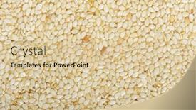  Presentation with sesame bar - Slide set enhanced with sesame-honey-bar-as-background background and a lemonade colored foreground