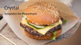  Presentation with mango juice fresh tropical fruit - Cool new slide set with sesame street - fresh juicy tasty burger backdrop and a  colored foreground