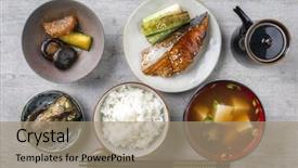  Presentation with fish immunology - Presentation theme with sesame street - traditional japanese dish with fish background and a coral colored foreground