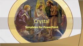  Presentation with baptism - Presentation theme having sesvete-croatia-september-22-2020 background and a tawny brown colored foreground