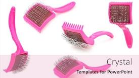  Presentation with dogs cats - Cool new slide deck with set-combs-for-combing-dogs backdrop and a lemonade colored foreground