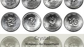  Presentation with somalia - Colorful presentation theme enhanced with set-of-12-coins-chinese backdrop and a light gray colored foreground