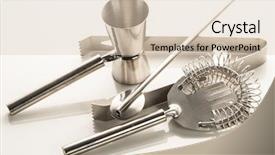  Presentation with accessories - Amazing PPT layouts having set of bar or pub backdrop and a lemonade colored foreground