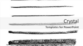  Presentation with lines - Beautiful slide deck featuring set of black chalk lines backdrop and a white colored foreground