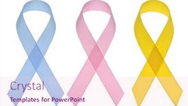  Presentation with cancer - Slide set enhanced with set-of-cancer-and-special background and a lemonade colored foreground