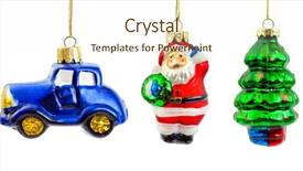  Presentation with baby jesus christmas rustic isolated - Audience pleasing PPT theme consisting of set of christmas decorations isolated backdrop and a cream colored foreground