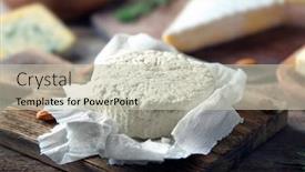  Presentation with dairy products - Cool new presentation with set-of-dairy-products backdrop and a soft green colored foreground