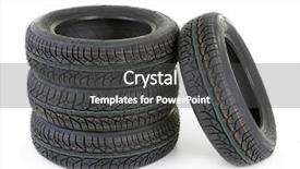  Presentation with winter - Colorful slide set enhanced with tugboat and freight train under backdrop and a light blue colored foreground.